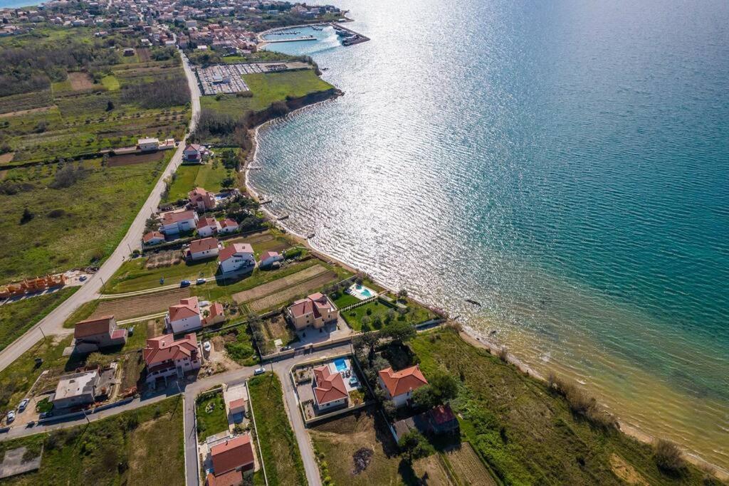 Villa Mattina, With Heated Pool And Jacuzzi Privlaka  Dış mekan fotoğraf